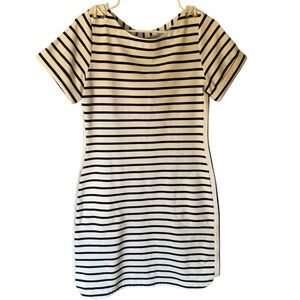 Tommy Bahama Black and White Striped Dress